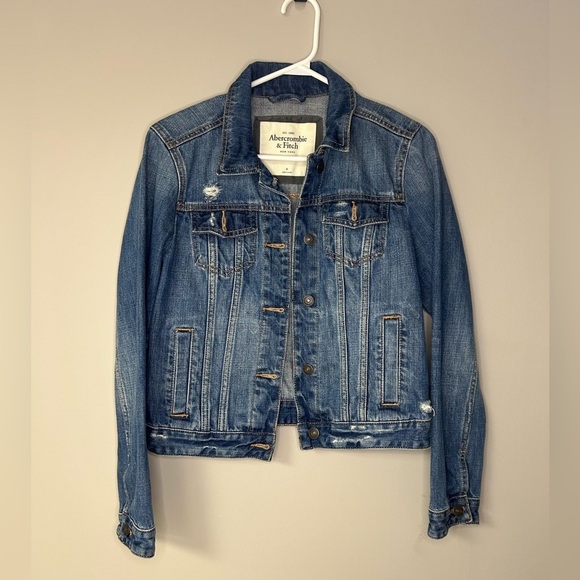 Abercrombie & Fitch Denim Jean Jacket - Picture 1 of 6